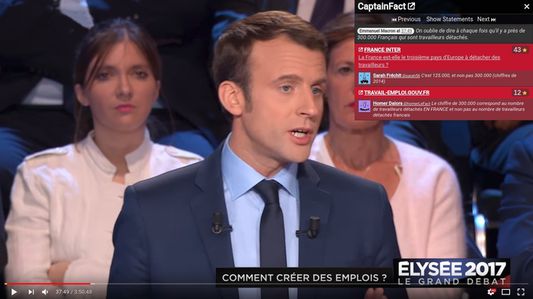 Extension running on Youtube video