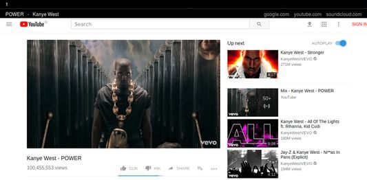 Here's an example on youtube. One in-progress recording and one finished.