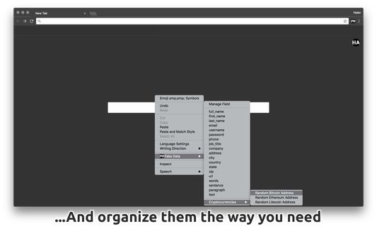You can also nest items so it will look more pretty.