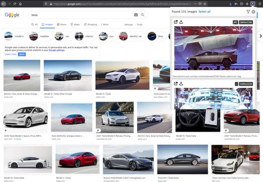 Very simple and cool hi res compatibility with google images