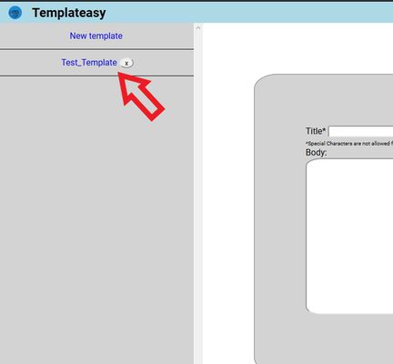 You can always modify or delete your templates here