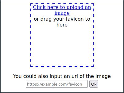 Window for uploading images
