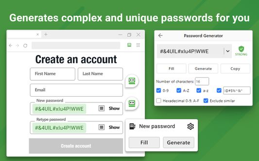 RoboForm password generator.
