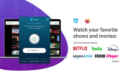 Watch your favorite shows and movies