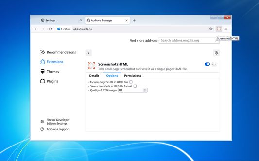 It is as easy as clicking a button. (More options added since version 1.0.0 :)