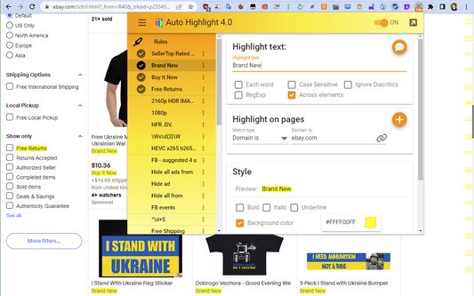 Make important things visible!