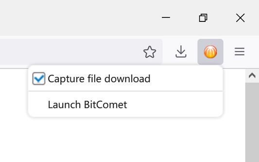 action menu from toolbar