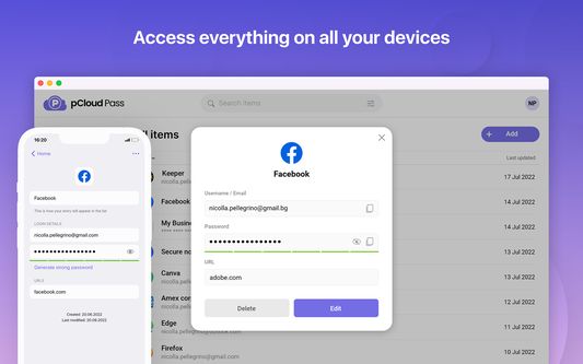 Access everything on all your devices.