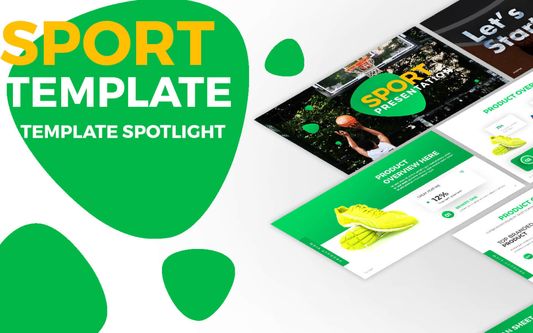 Sport presentation templates