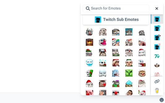 Emote Panel Bright Mode