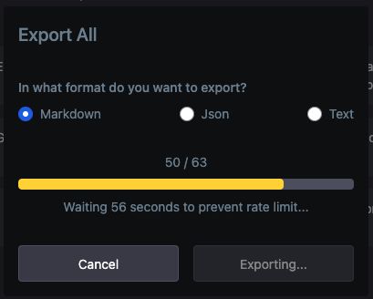 Export All