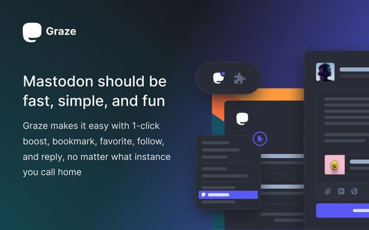 1-click follow, favorite, boost, bookmark, reply on remote instances, just like your home instance!