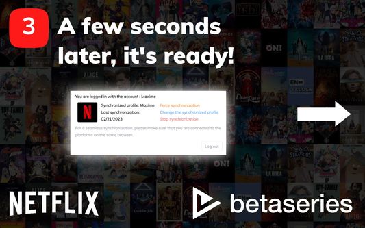 A few seconds later, it's ready!