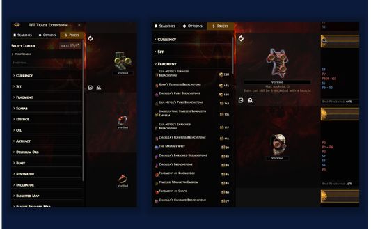 Trade Extension Features