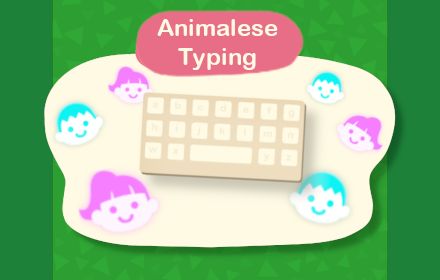 Animalese Typing Logo.