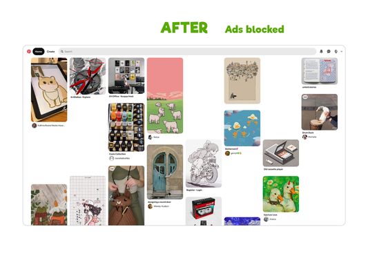 Once you enable the extension, you will no longer see promotional pins.