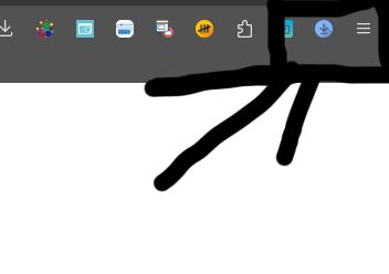When you install the extension, you will see this button in toolbar