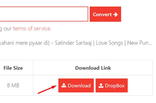 Click the Download button to Download the file.