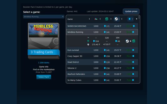 Creating Card Boosters