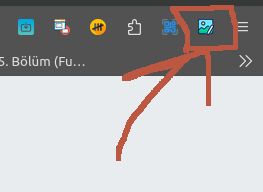 when you install you will see this button
