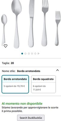 Allows changing the search engine in options