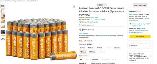 Allows going back to the main store from warehouse listing