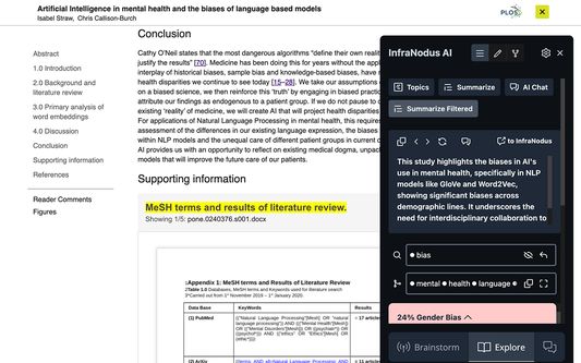 Select specific topics and generate context-aware summaries.