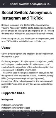 Android Support Page