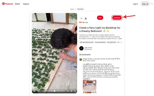Download your favorite Pinterest media in a click with Pinedia