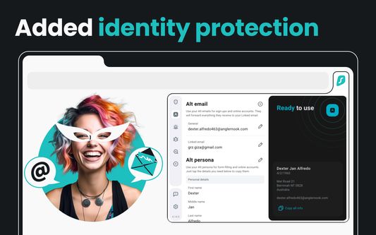 Identity protection with Alternative-ID.