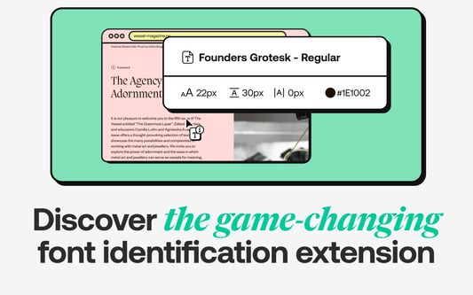 Discover the game-changing font identification extension