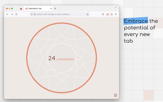 Embrace the potential of every new tab