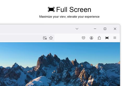 Full Screen Firefox extension