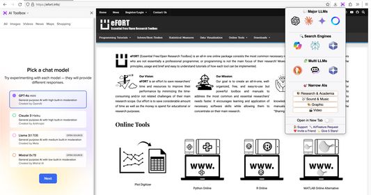 Access major AI tools & Modern UI crafted with pure love and passion to boost your productivity!