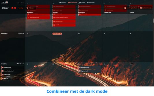 Combine with dark mode