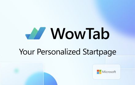 WowTab Your Personalized Startpage