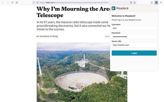 The first time you open the add-on.