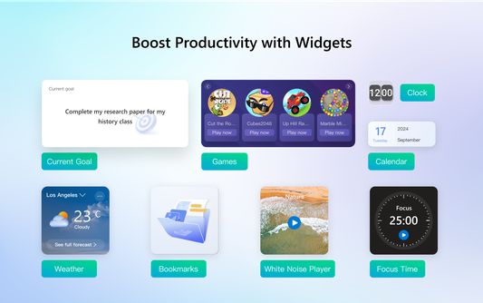 Boost Productivity with Widgets