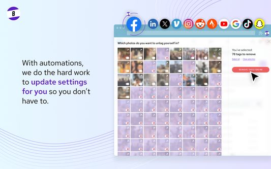 With automations, we do the hard work to update settings for you so you don't have to.