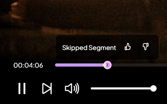 Vote on segments to reinforce the validity.