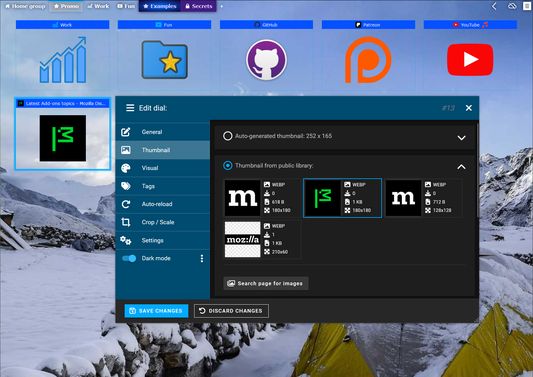 Public library with many nice images.