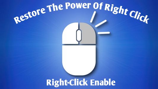 Restore the power of Right Click