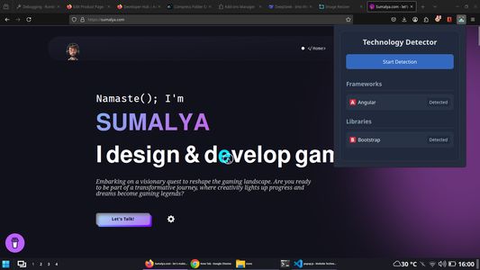 Unlock the technology used on sumalya.com website.