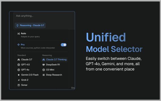 Unified Model Selector