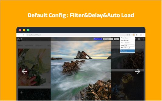 Default Config: Filter&Delay&Auto Load