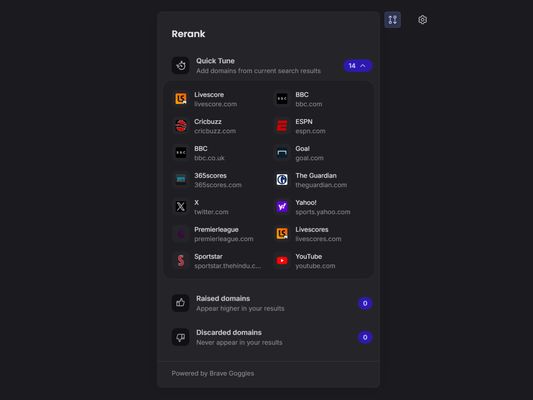 Customize your rankings with Rerank.