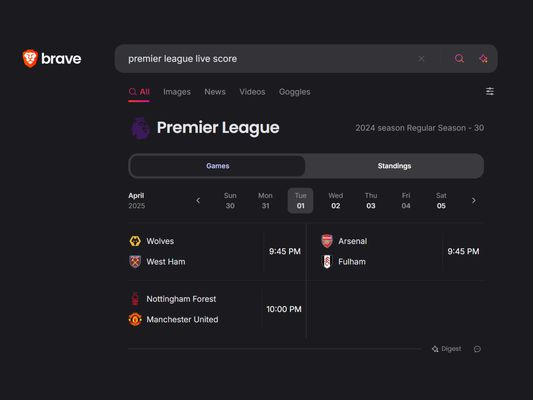 Easy-to-use widgets for sports…