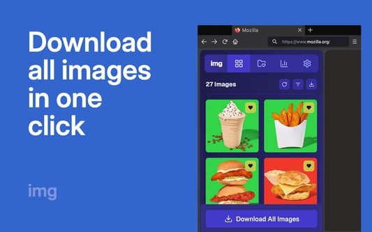 Download all images in one click