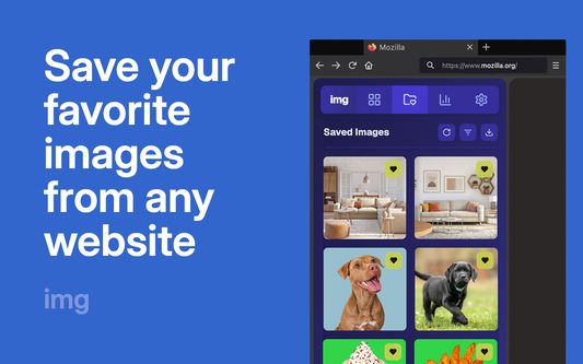 Save your favorite images from any website