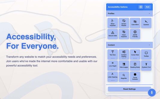 Accessibility for Everyone